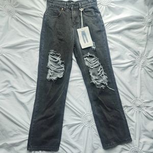 NWT 90s Blue Savvy mom jeans black  3/26